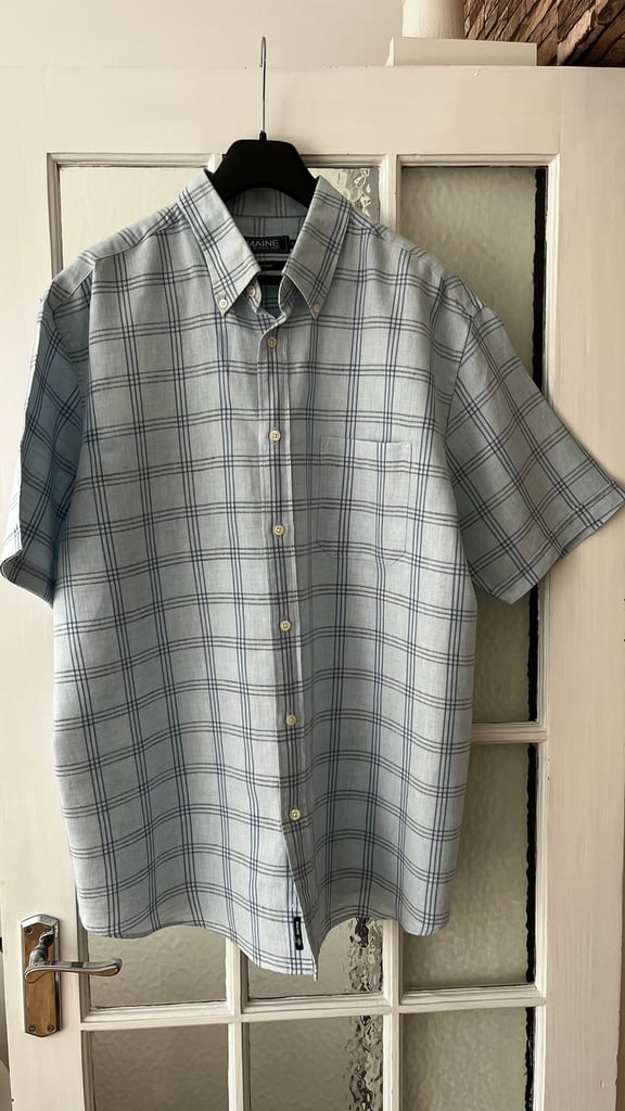 image for Short sleeve check shirt