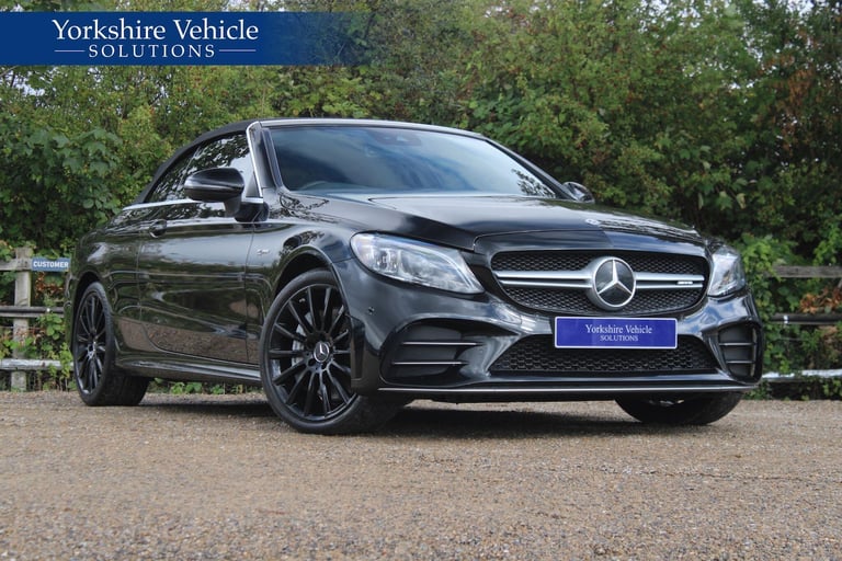 2019 Mercedes-Benz C Class 3.0 C43 V6 AMG (Premium) Cabriolet G-Tronic+ 4MATIC Euro 6 (s/s) 2dr C...