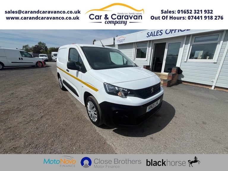 image for 2021 21 PEUGEOT PARTNER 1.5 BLUEHDI 1000 PROFESSIONAL STANDARD PANEL VAN 5DR DIE