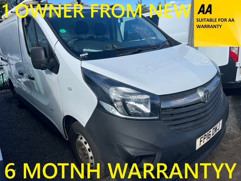 2016 Vauxhall Vivaro 2900 1.6CDTI 90PS ecoFLEX H1 Van PANEL VAN Diesel Manual