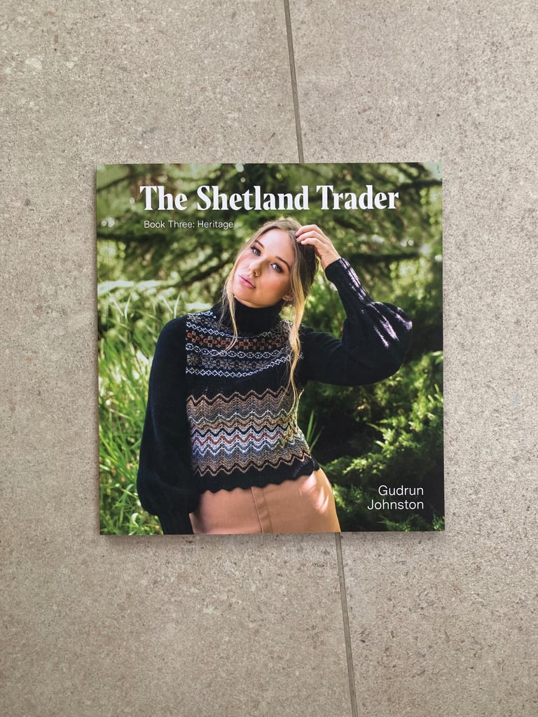 The Shetland Trader - Gudrun Johnston. PomPom. Knitting patterns book