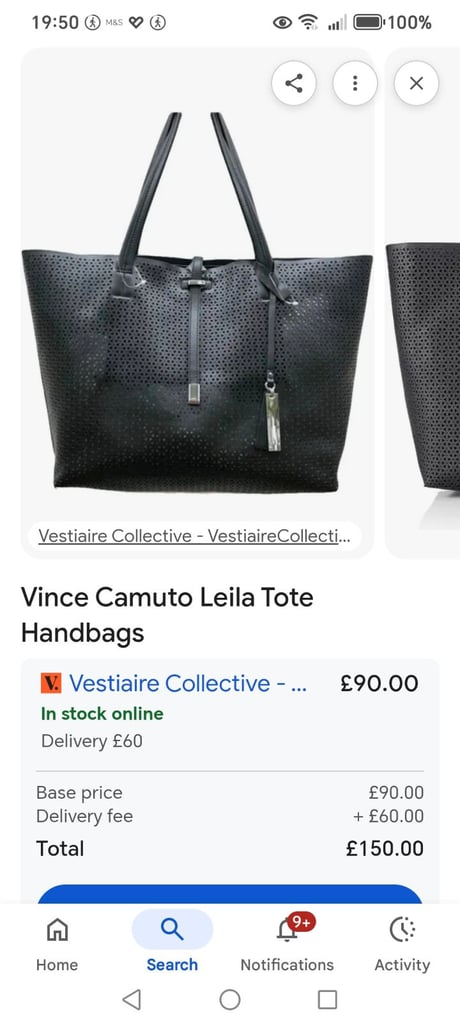 VINCE CAMUTO HANDBAG 