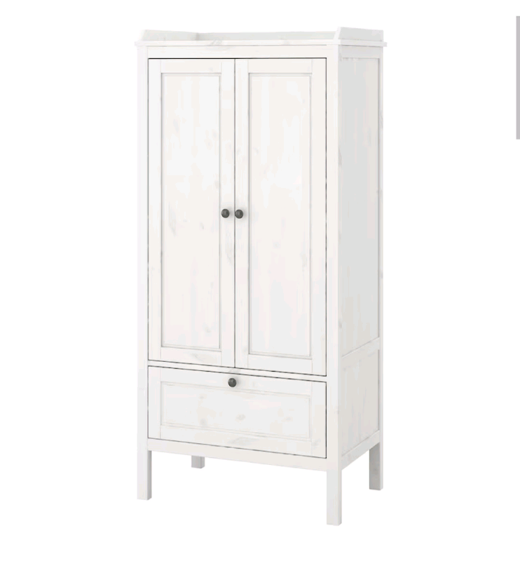 Ikea SUNDVIKWardrobe, white, 80x50x171 cm