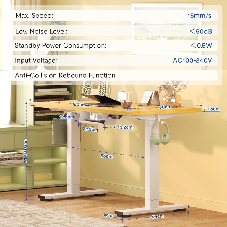 Flexispot Office desk electric 