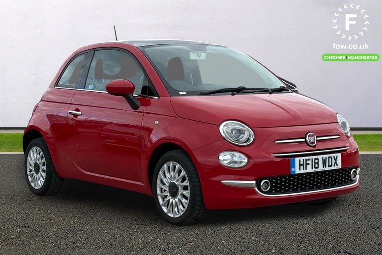 image for 2018 Fiat 500 1.2 Lounge 3dr Dualogic Hatchback PETROL Automatic