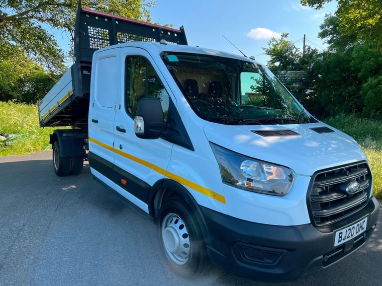 2020 Ford Transit 2.0 EcoBlue 170ps Double Crew cab Dropside tipper Dropside Ti