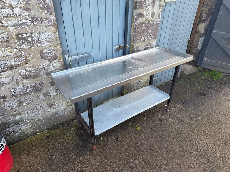 Stainless steel tables 