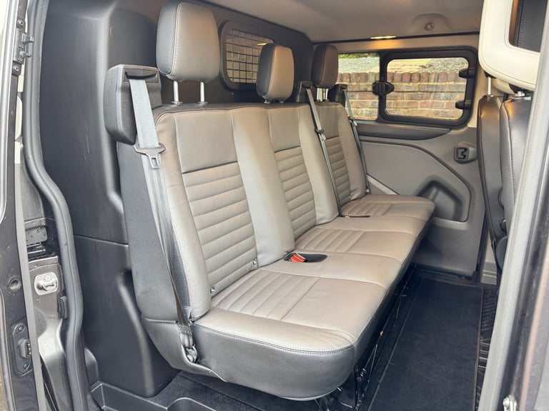 2022 FORD TRANSIT CUSTOM 320 CREW CAB 5 SEATS LIMITED + GREY + TAILGATE