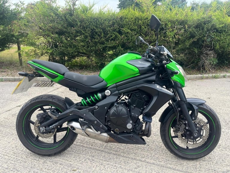 2016 66 KAWASAKI ER 650 FFF ABS ER6N ER6 ER-6N NAKED BLACK CLEAN LOW MILES