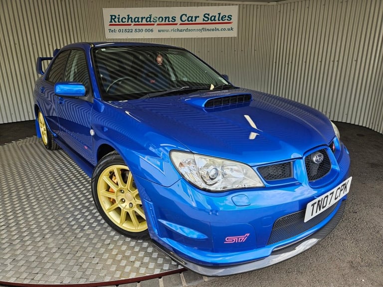 2007 Subaru Impreza 2.5 WRX STi Type UK 4dr SALOON PETROL Manual