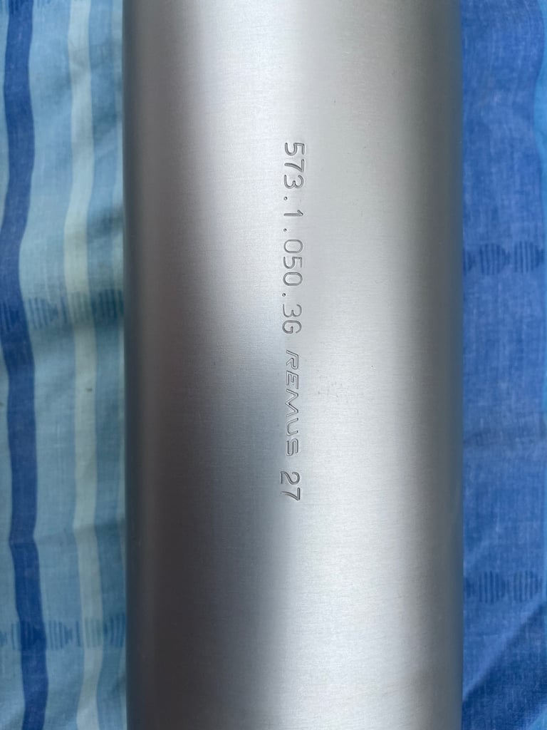 Ducati monster 695 OEM exhaust muffler system