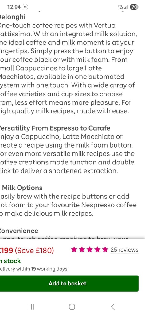Coffee machine 