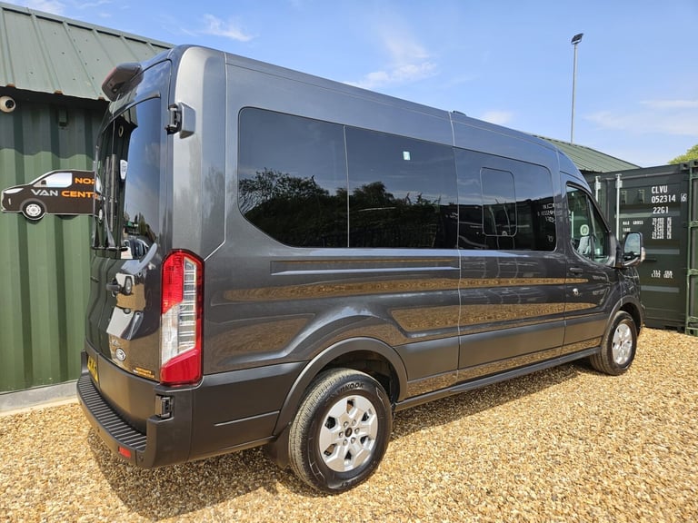 FORD TRANSIT 410 2.0 EcoBlue 165ps L3 H2 14 Seater Limited AUTO [Nav] * PLUS VAT