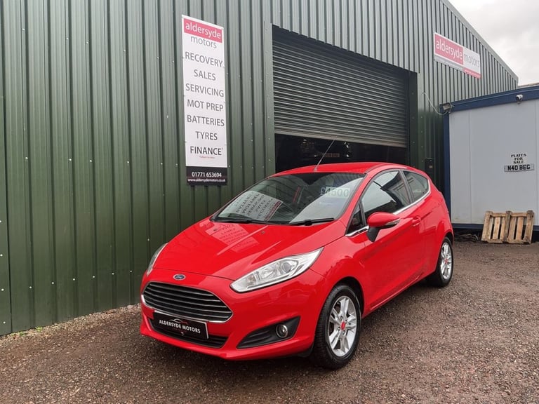 2016 Ford Fiesta 1.25 82 Zetec 3dr HATCHBACK Petrol Manual