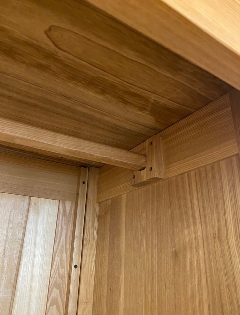 Solid Oak Wardrobe and Matching Bedsides