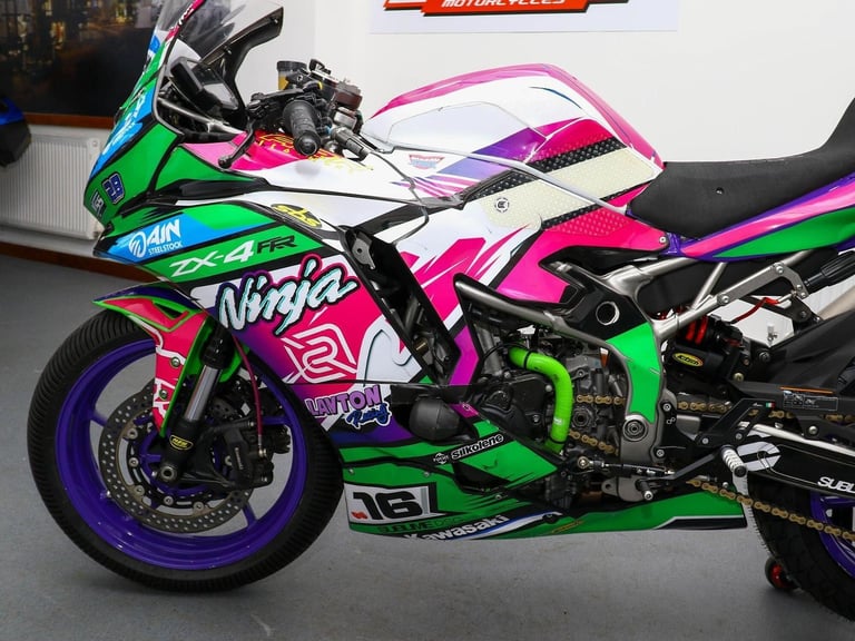 2024 Kawasaki Ninja ZX-4RR Junior Supersport Race Bike. MSS Built. £10,995