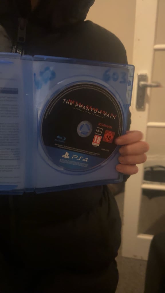 The phantom pain PS4 game
