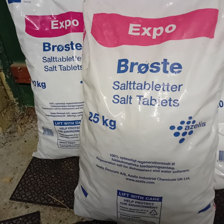 image for SALT TABLETS FOR WATER SOFTENER