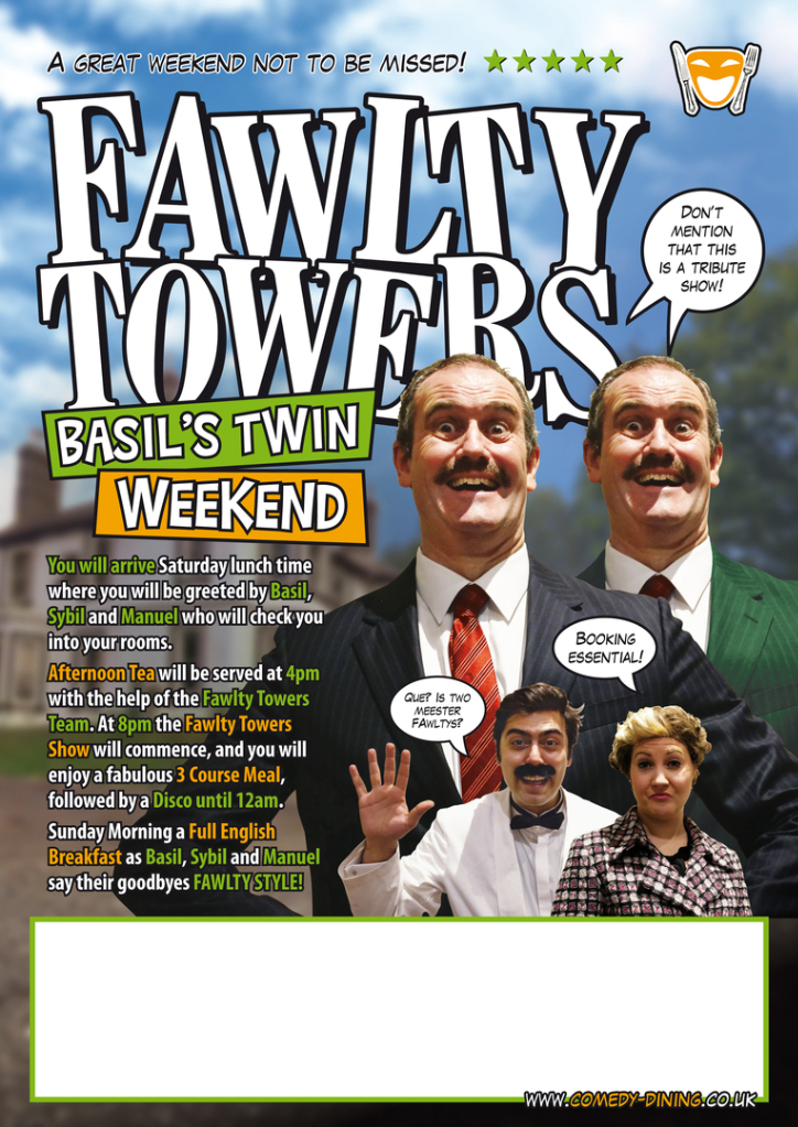 image for FAWLTY TOWERS BASIL'S TWIN 10/02/2024