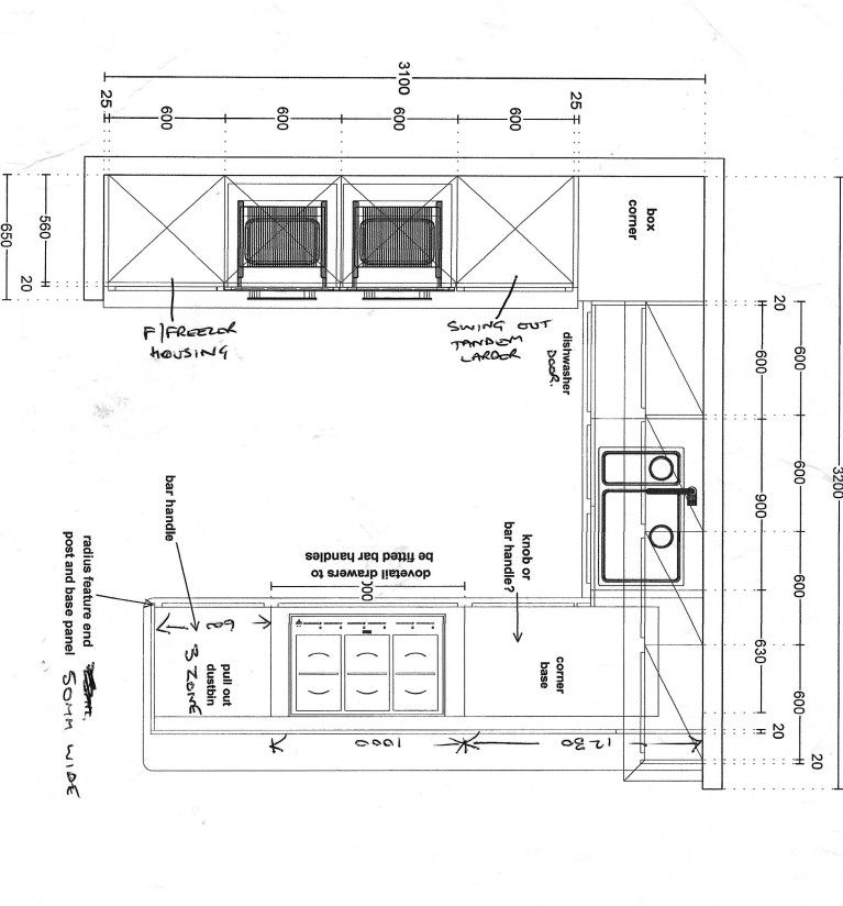 Ex display Second Nature Clarendon inframe kitchen units
