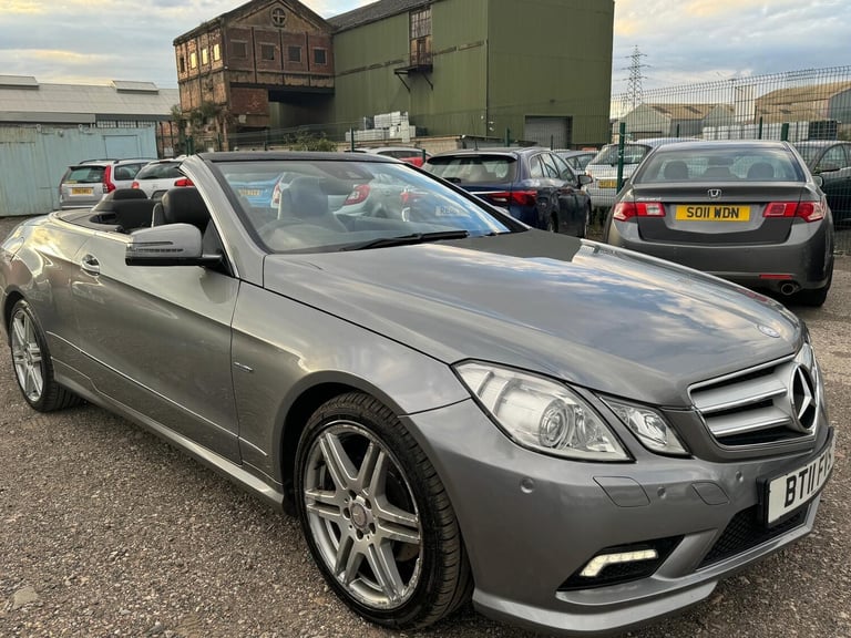 2011 Mercedes-Benz E-Class E250 CDI BlueEFFICIENCY Sport 2dr Tip Auto CONVERTIBLE DIESEL Automatic