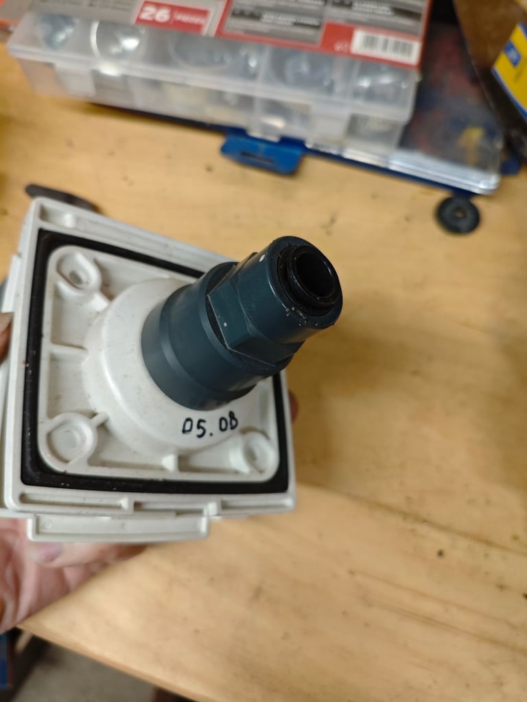 Caravan water connector