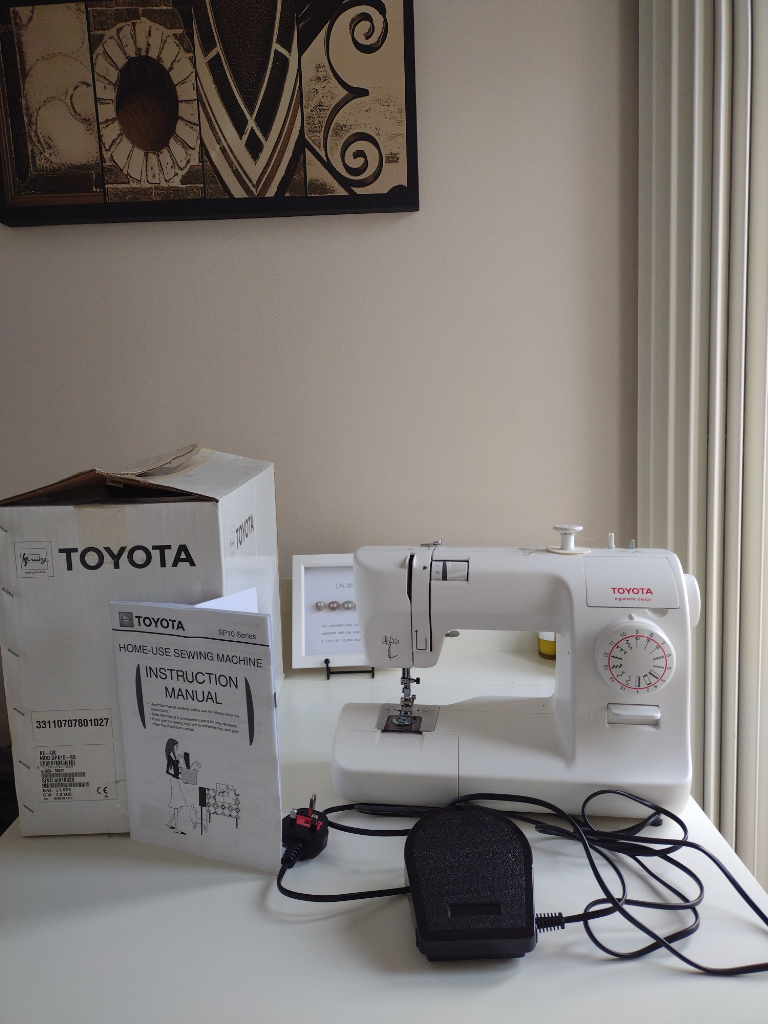 Toyota series 10 sewing machine.
