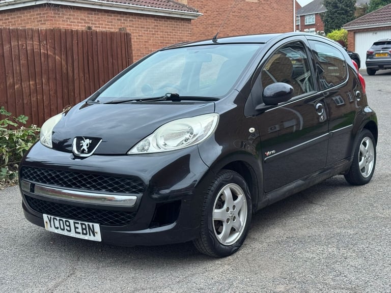 2009 Peugeot 107 1.0 Verve Hatchback 5 Door Petrol Manual £20 Road Tax Long Mot