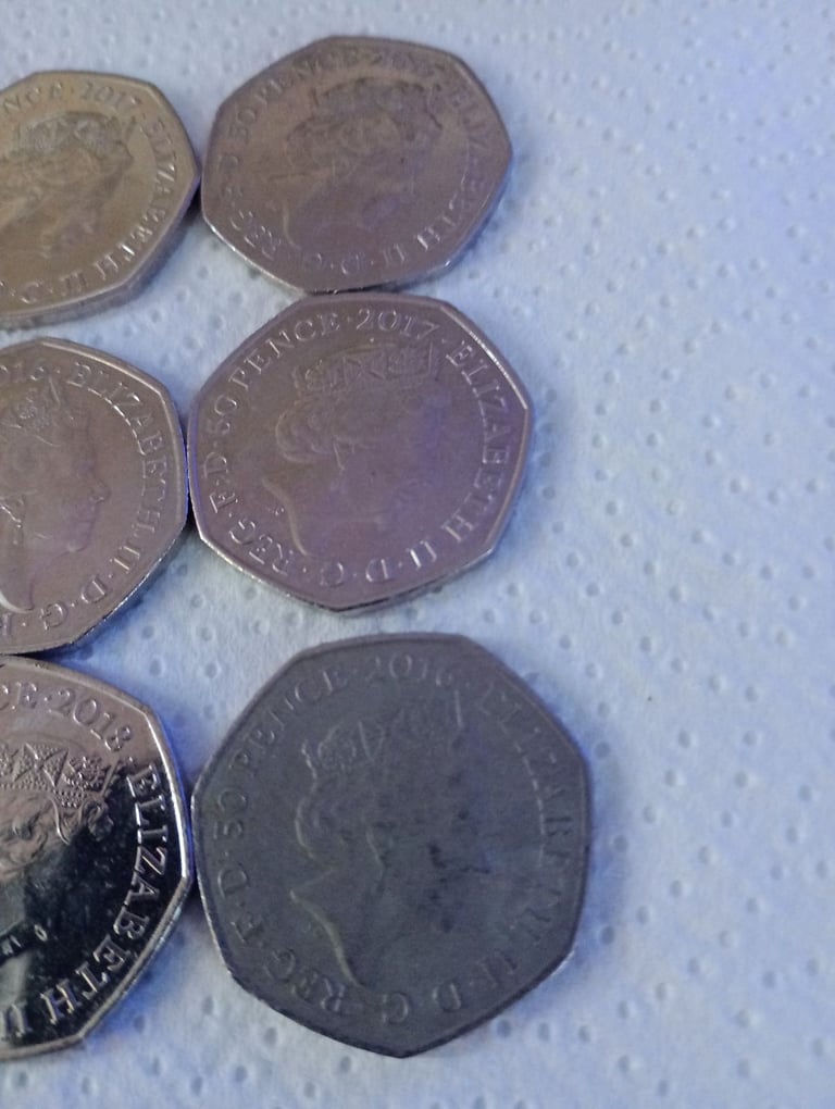 Beatrice potter 50ps x 9 