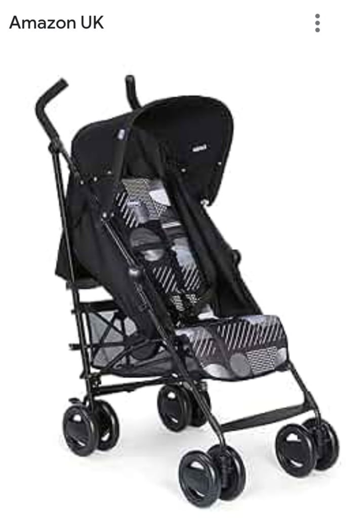 Chicco stroller with rain cover 
