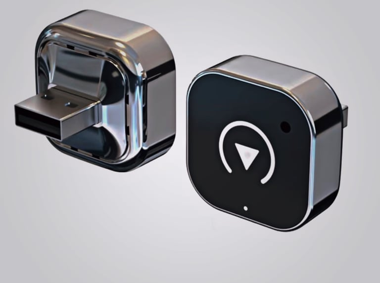 image for Car Play - Portable Bluetooth wireless dongle