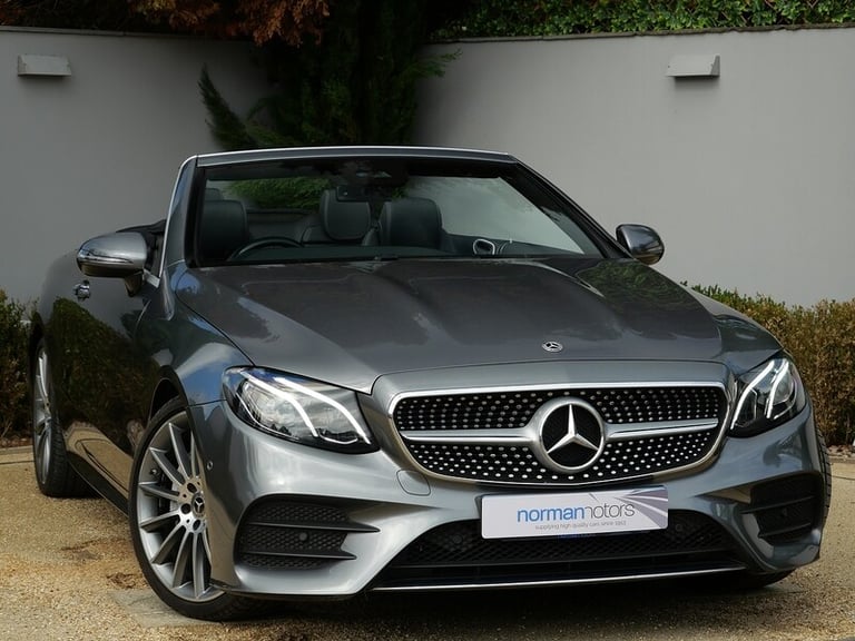 2018 Mercedes-Benz E Class E220d AMG Line Premium 2dr 9G-Tronic CONVERTIBLE DIESEL Automatic