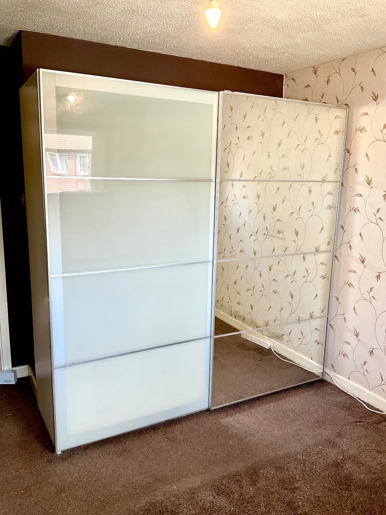 image for IKEA sliding door wardrobe 2m x 2m 