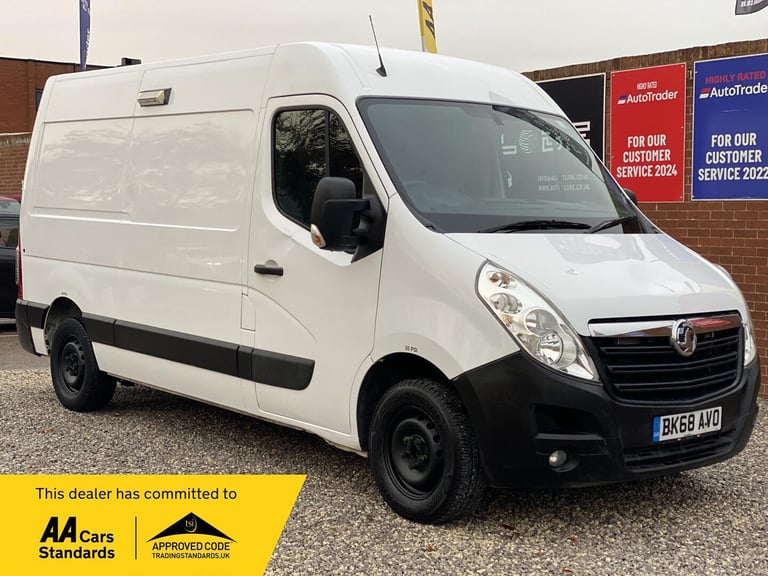 2019 Vauxhall Movano 2.3 CDTi 3500 FWD L2 H2 Euro 6 5dr PANEL VAN Diesel Manual