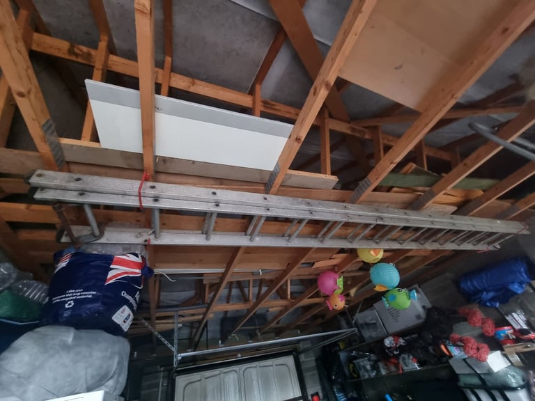 image for 7.2 metre Double metal ladders