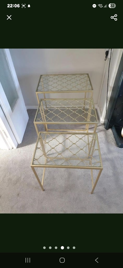 3 tier nest of tables 