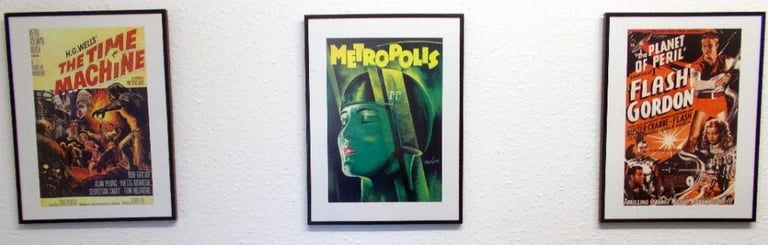 image for 3 Framed Wall Art Posters