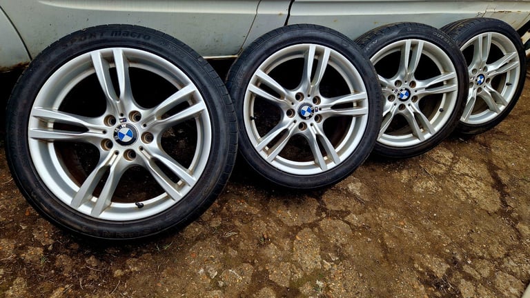 18 inch bmw msport original alloy wheels 