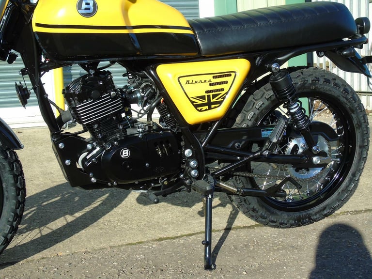 Bullit Motorcycles Bluroc Legend 125cc 2025 Brand New 2Yr Warranty, UK Delivery