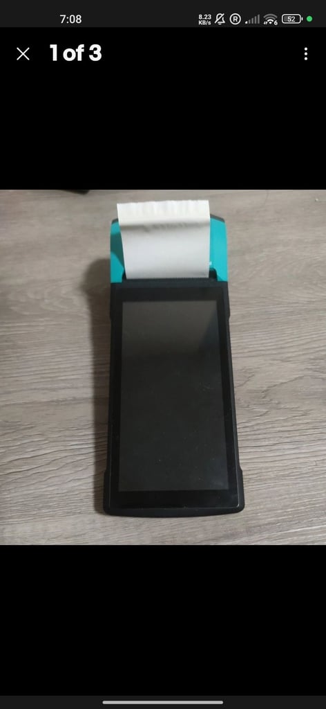 Deliveroo Tablet Sunmi V2 POS Terminal With Built-in Printer
