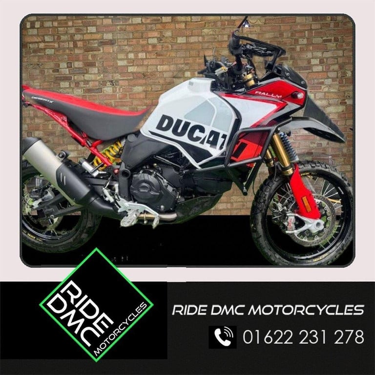 image for DUCATI DESERTX RALLY. 24. 300 MILES. WITH EXTRAS. ARRIVES MID DECEMBER.