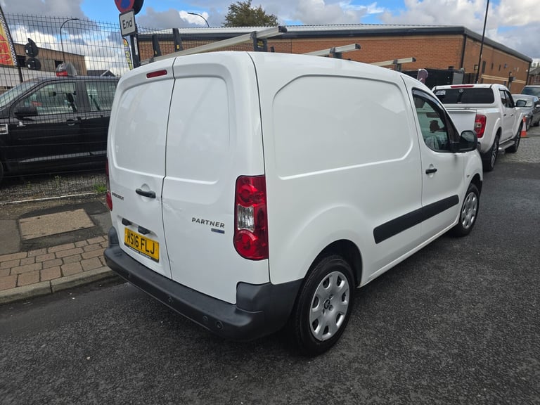 2016 Peugeot Partner 625 1.6 BlueHDi 75 Professional Van PANEL VAN Diesel Manual