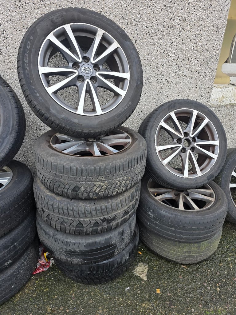 Alloy wheels 17 inch toyota avensis