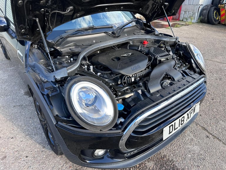 2018 18 REG MINI CLUBMAN COOPER 1.5 PETROL AUTO DAMAGED REPAIRABLE SALVAGE
