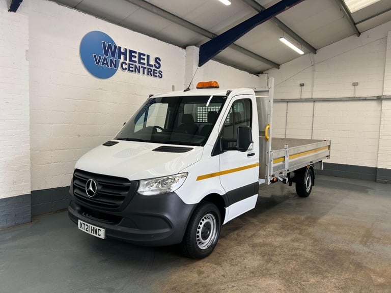 2021 Mercedes-Benz Sprinter 2.0 315 CDI Progressive RWD L3 Euro 6 (s/s) 2dr Dropside Diesel Manual