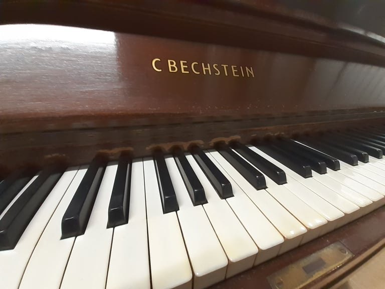 C Bechstein Model 9 upright piano Mahogany *adjustable stool + 1st fine tuning incl*