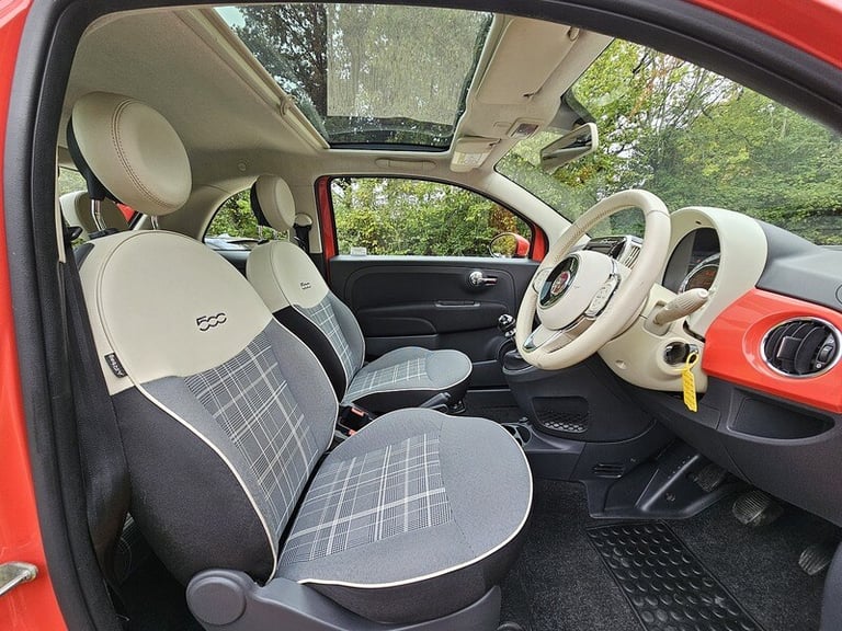 2016 Fiat 500 1.2 Lounge 3dr HATCHBACK PETROL Manual