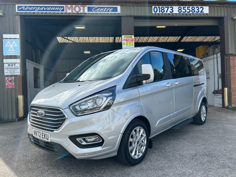 2022 Ford Tourneo Custom Titanium Auto 2.0 EcoBlue 9 seater Minibus 64k miles