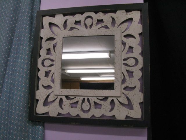 image for Crystal Art Gallery mirror . Size : H=60cm , W=60cm