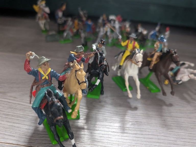 Brittans cowboys and Indians plus knights 
